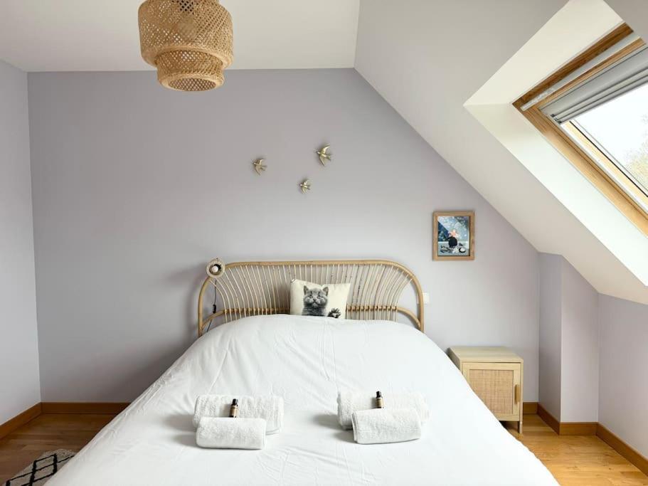 Maison De Charme Au Calme Fouesnant Esterno foto